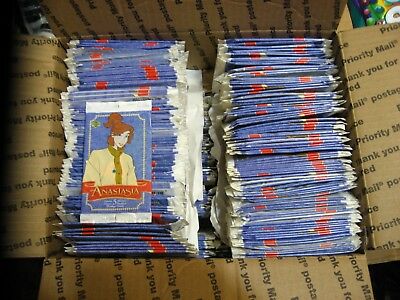 Huge Case of 300 Packs 1998 UPPER DECK ANASTASIA MOVIE TRADING CARDS BOX LOT