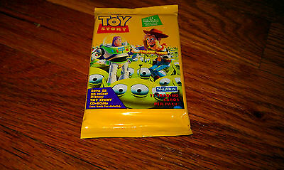 Walt Disney TOY STORY Movie Film 1996 Unopened Trading Card Pack Collectible NEW