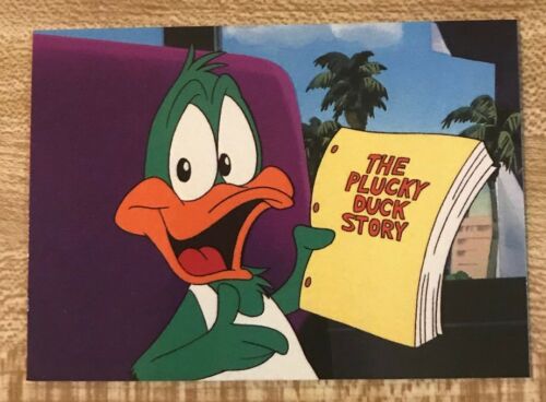 1994 CARDZ Tiny Toons Plucky Duck Promo Card P1