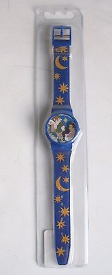 NEW Licensed DISNEY Hunchback of Notre Dame WATCH Purple w/Yellow Stars Moons
