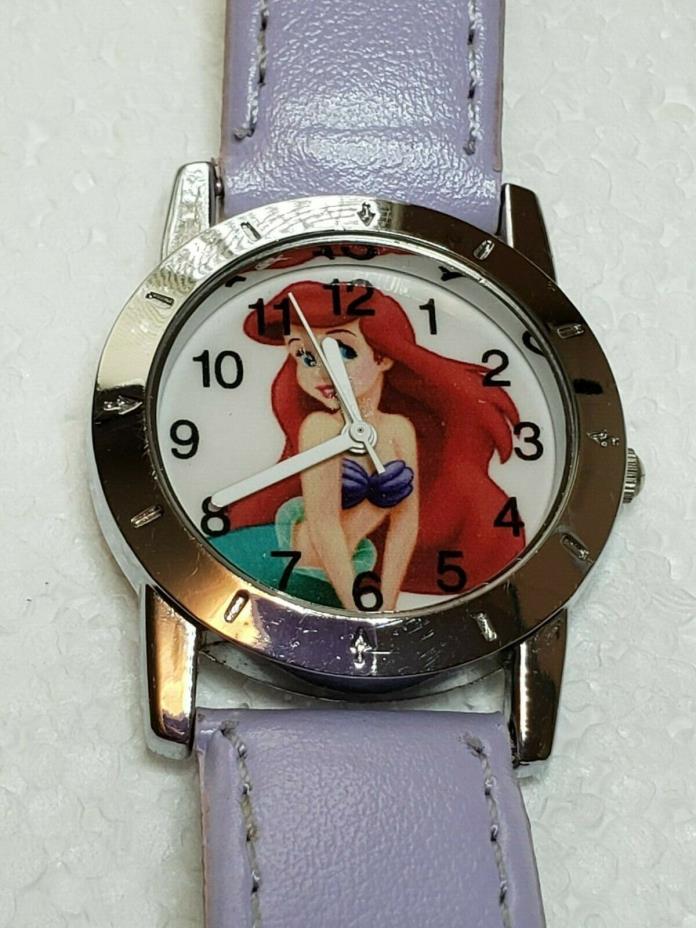 Vintage Little Mermaid Watch purple band