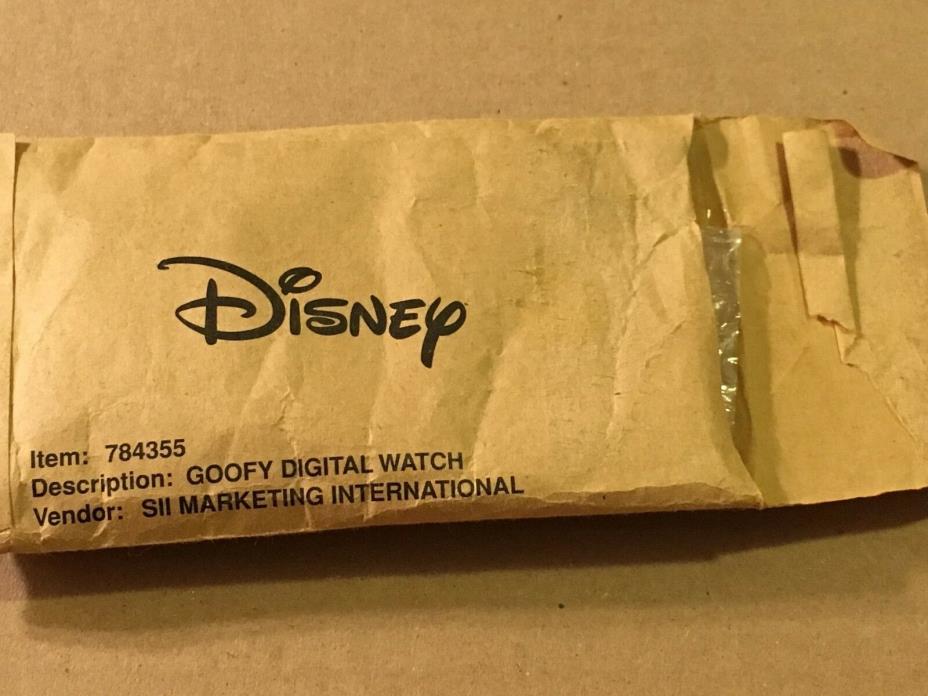 Mail In Disney Digital Goofy Watch with Original Package