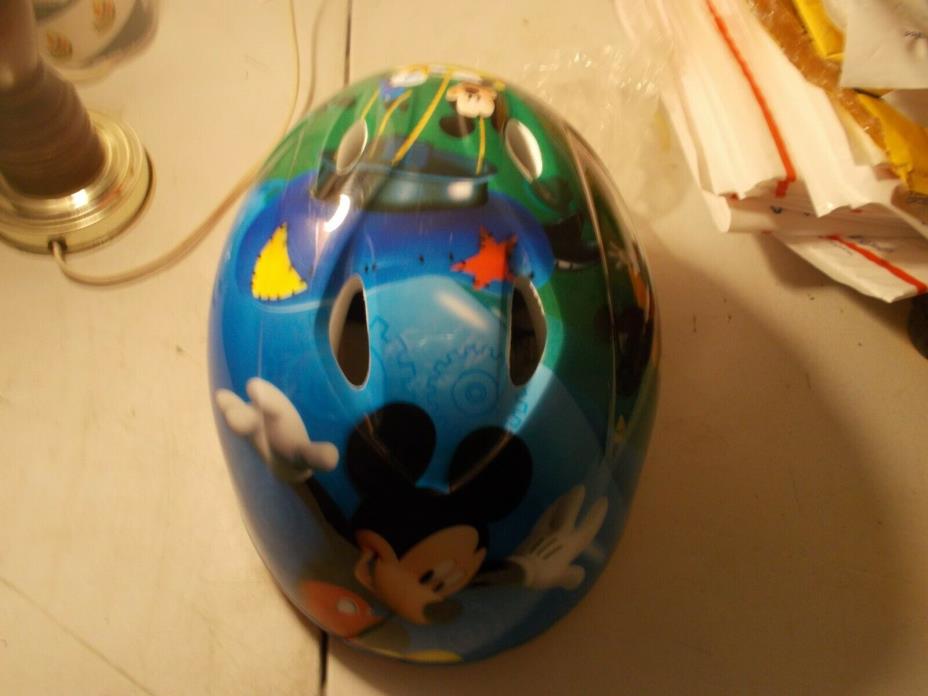 Let Your Child Ride In Style Disney's Classic Micky Mouse Child's Bike Helmet
