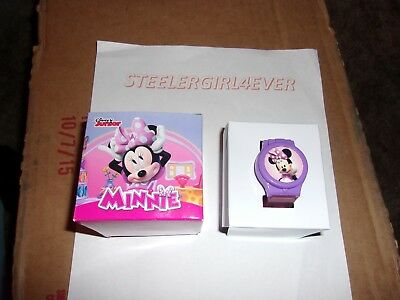 DISNEY MINNIE MOUSE WATCH WITH MIRROR : FREE SHIPPING