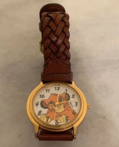 Disney Collectible The Lion King Baby Simba Timex Watch  New Batttery