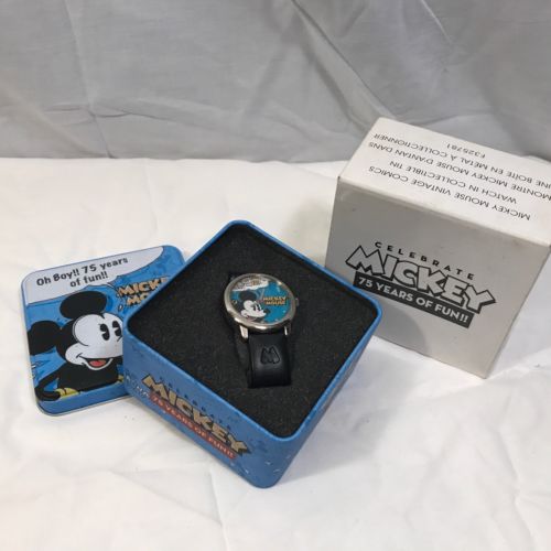 Disney Mickey Mouse Comics 75 Years Of Fun Anniversary Special Edition Watch NEW