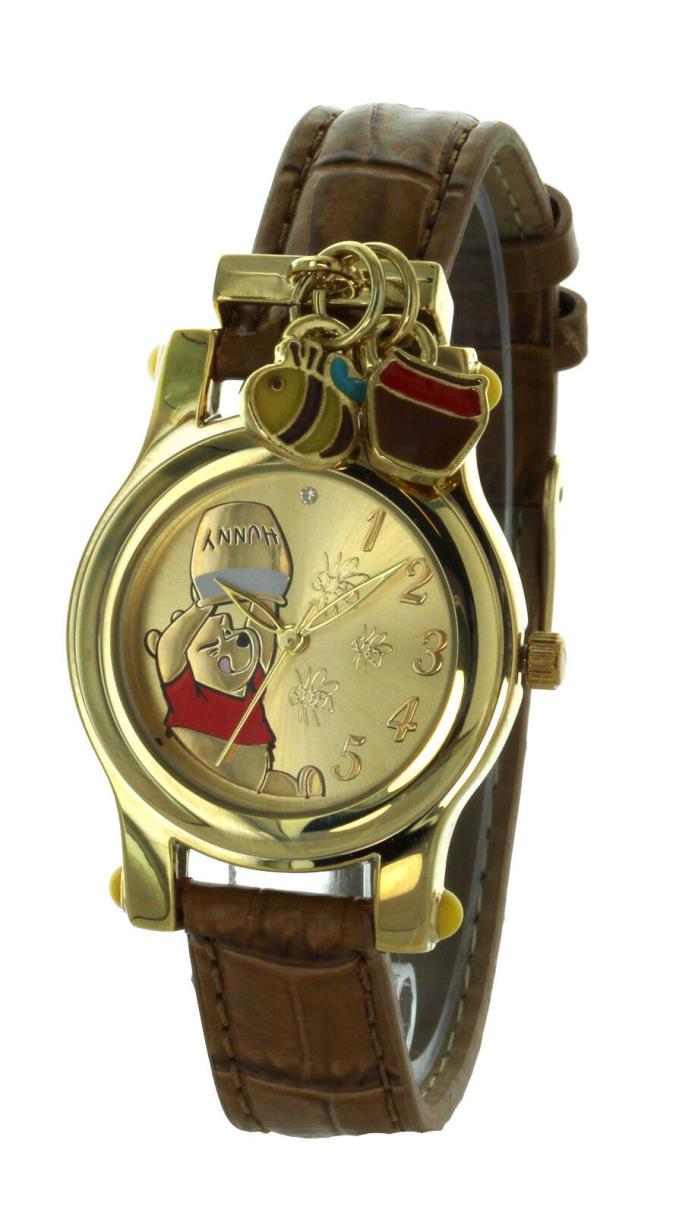 Disney Winnie The Pooh Wrist Watch WTP152 With Cute Charm