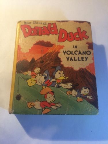 Walt Disneys Donald Duck In Volcano Valley 1949 Better Little Book 1457