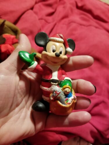 Vintage Christmas Mickey Mouse Santa Figure – Walt Disney Productions