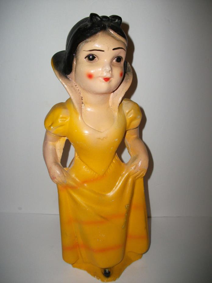 ...1940'S VINTAGE SNOW WHITE CHALK WARE FIGURINE