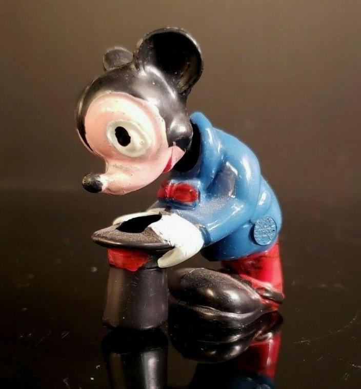 Vintage Walt Disney Mickey Mouse, Bobble Head Nodders Marx Toys