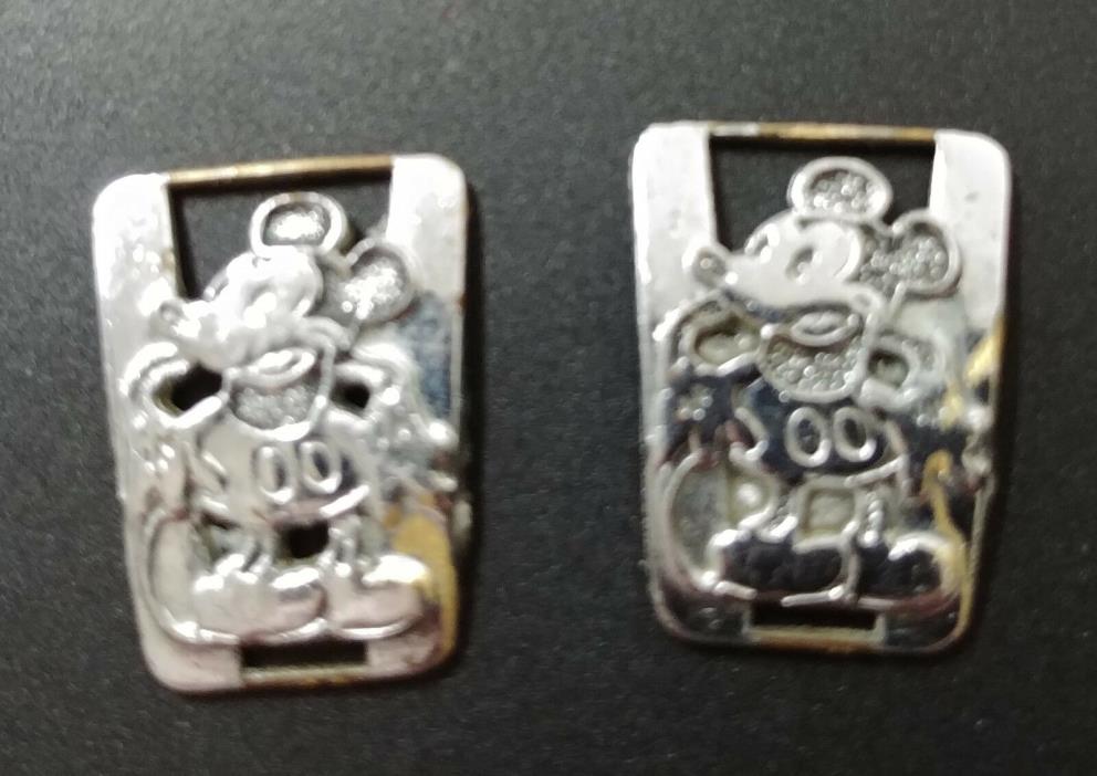 Vintage Ingersoll 16MM 1933 Mickey Mouse Character Watch Band Parts Lot