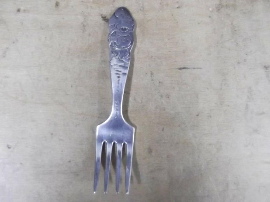 Vintage Mickey Mouse Child's Fork--Circa 1940s
