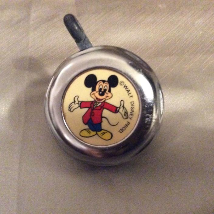 VINTAGE Walt Disney Mickey Mouse 1960’s Mickey Bike Handle Bell Germany  WORKS