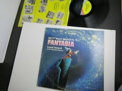 DISNEY-FANTASIA SELECTION -PHILADELPHIA ORCHESTRA  RECORD ALBUM VISTA-STER-4033