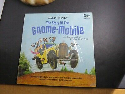 DISNEY:GNOME-MOBILE  story book -RECORD ALBUM DISNEYLAND #3946