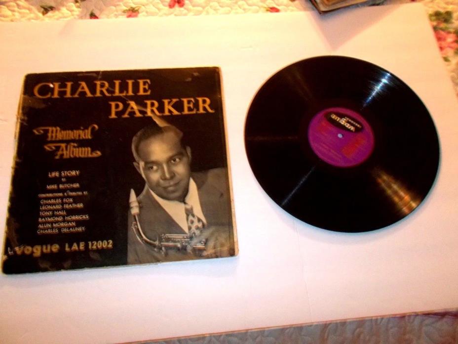 Charlie Parker Memorial Album     [ On  Vogue]