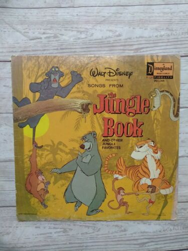 Vintage Walt Disney The Jungle Book 1967 record