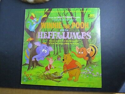 DISNEY:Winnie the Pooh-Huffalumps--RECORD ALBUM DISNEYLAND #3971