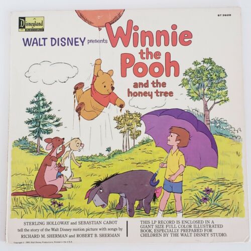 Walt Disney 1965 Winnie the Pooh and the Honey Tree Disneyland 3928
