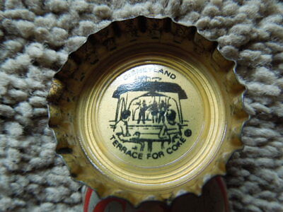 Original Disneyland Coke Bottle Cap Summer Of 1969  Terrace For Coke