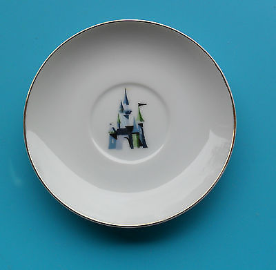 Vintage Porcelain Mini Disneyland Plate