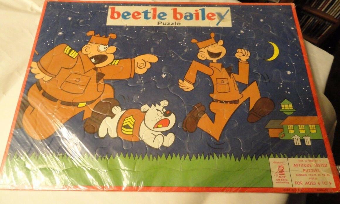Vintage Beetle Bailey Puzzle 1964
