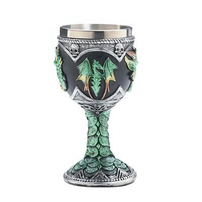 Medieval Green Style Dragon Goblet