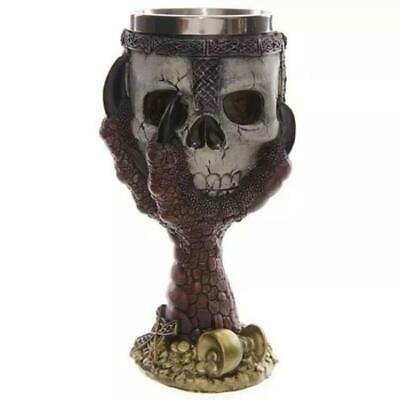 3d Skull Goblet Wolf Dragon Mug Stainless Steel Beer Mugs Cup Game Of Thrones Or