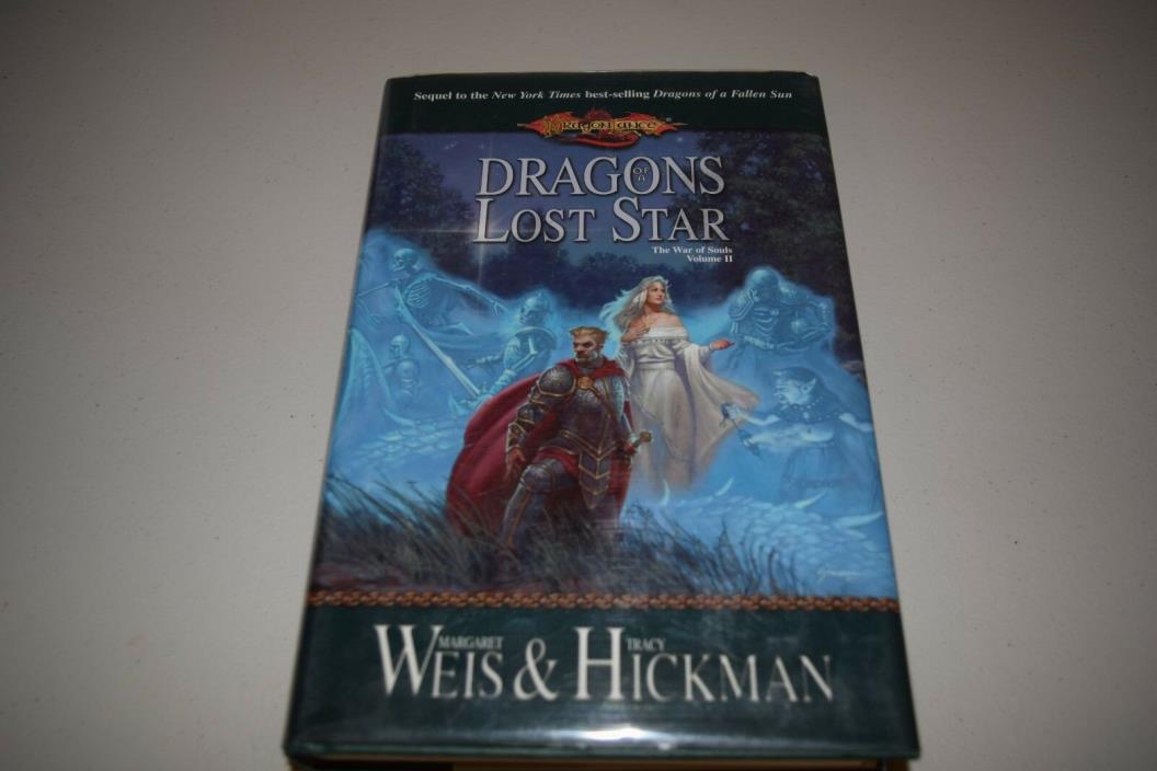 Dragons Lost Star The War of Souls Vol II SIGNED BY AUTHOR Margaret Weis 1st Ed