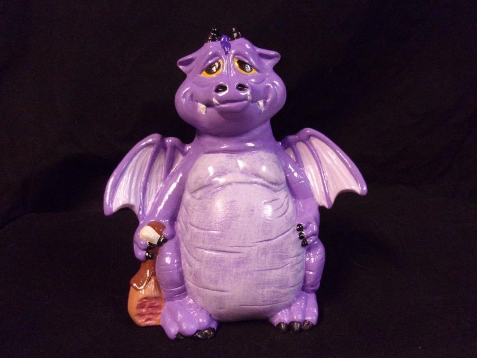 Hand Painted Ceramic Dragon with Turkey Leg