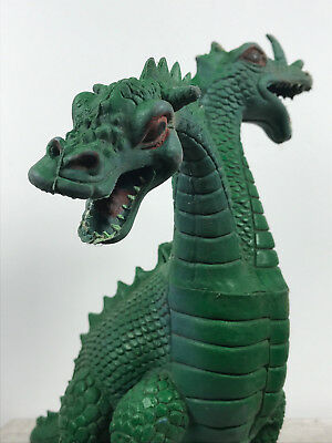 1980's Vtg Two-Headed Imperial Rubber Dragon Toy