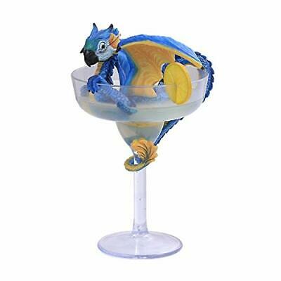Pacific Giftware PT Drinks and Dragons Series Winged Dragon in Margarita Resin