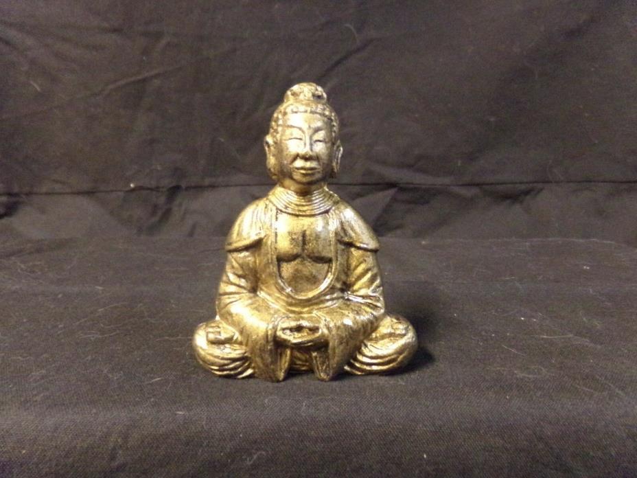 Hand Painted Ceramic Budha Gold