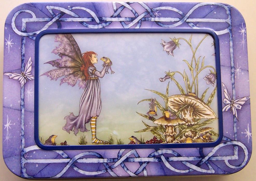 Amy Brown Fairy Faery Tin w 12 Cards & Env 2004 #95617 Sprites Too Set 11 of 12