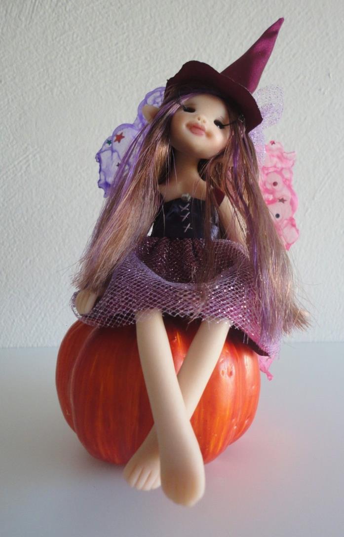 Liz Amend OOAK Fairy Faery Pixie Art Doll Chelsea, an Autumn witch faery