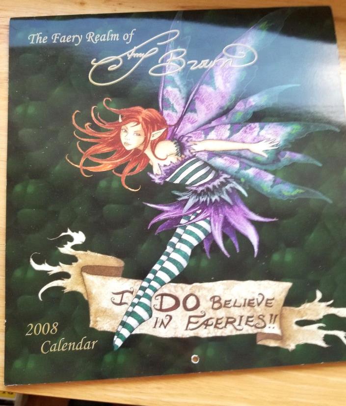 Amy Brown 2008 Calendar Faery Realms