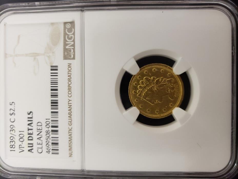 1839-P $2.50 CLASSIC HEAD