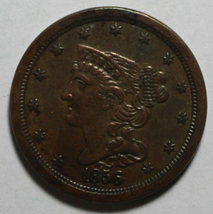 1856 Half Cent HW47