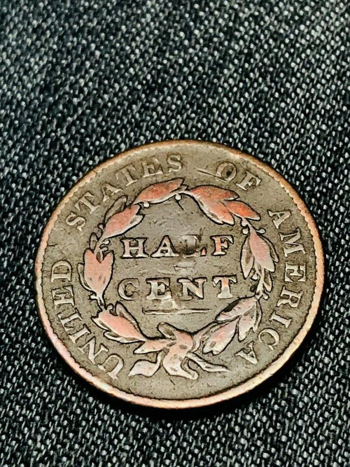 1828 Classic Head Half Cent VG Details!!! Priced to Sell FAST!!! Lot CC57