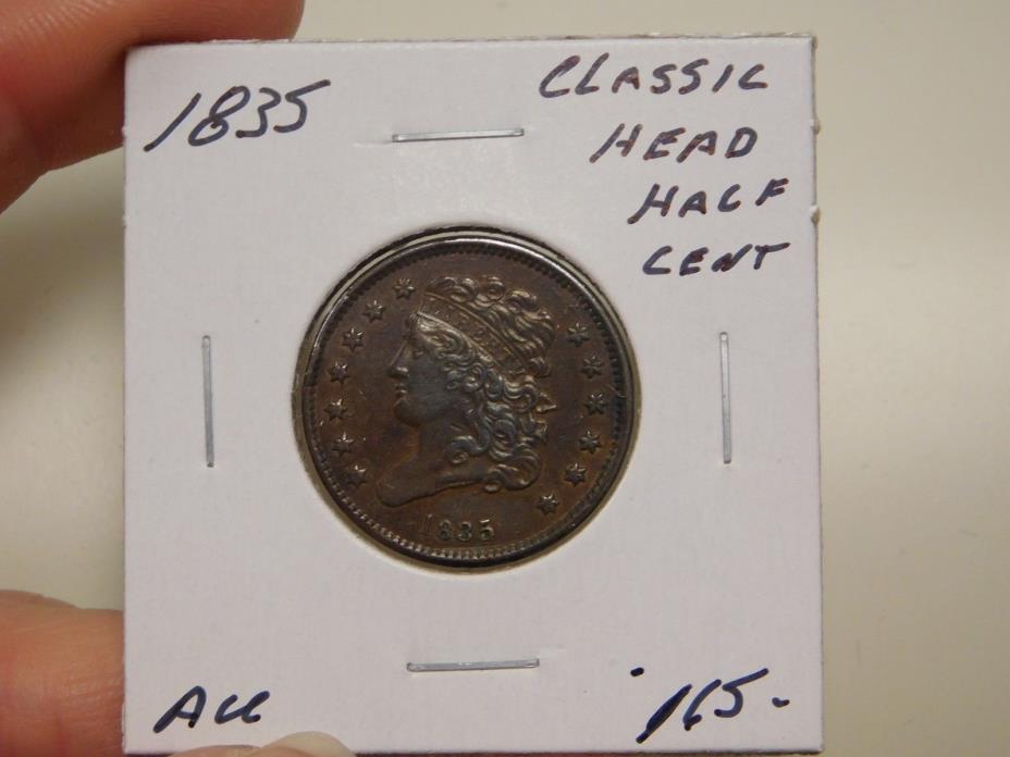 1835 Half Cent