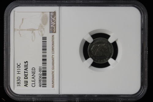 1830 United States. Half Dime. Capped Bust. NGC Graded AU.