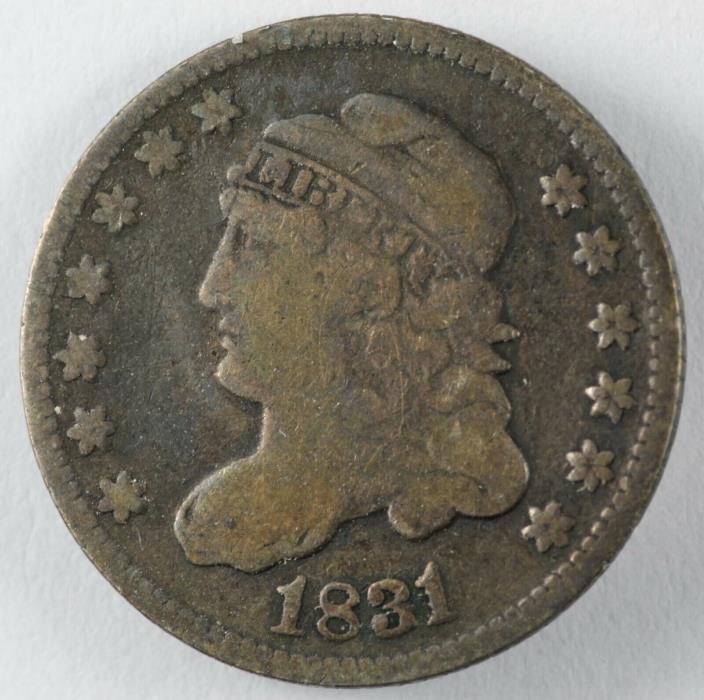 1831 Bust Silver Half Dime H10C