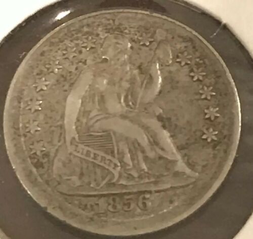 1856 Seated Liberty Half Dime In Extra Fine Condition L286