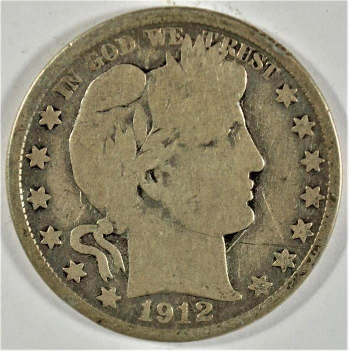 1912 50c Silver Barber Half-Dollar (b578.143)