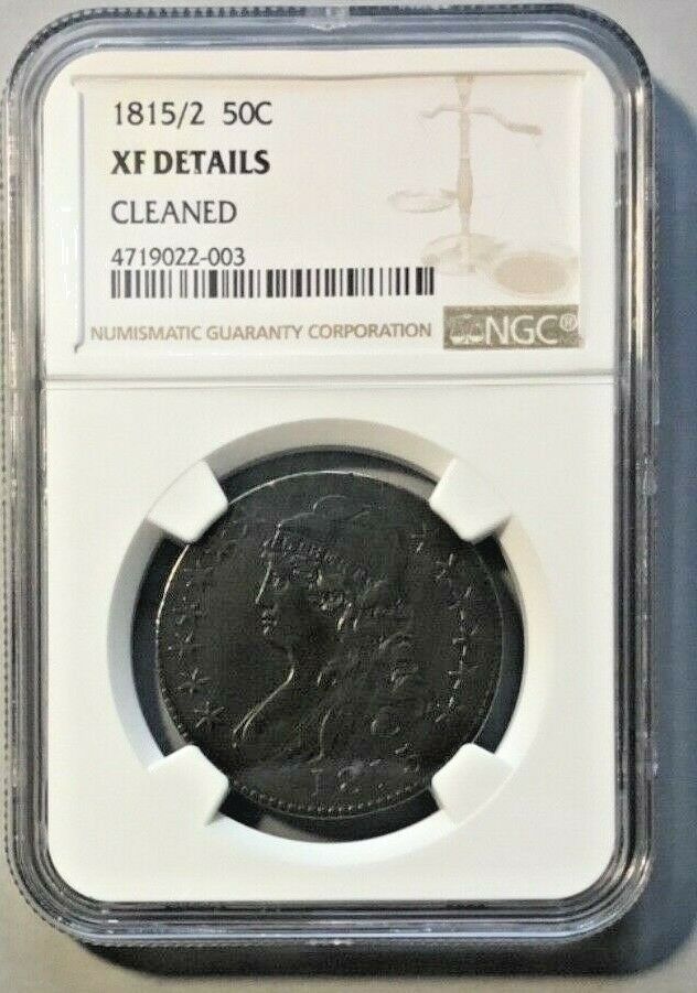 1815/2 Capped Bust Half- Dollar - XF /MS92 - O.101 NGC Certified