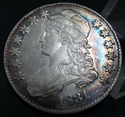 1831 Bust Half Dollar NICE AU