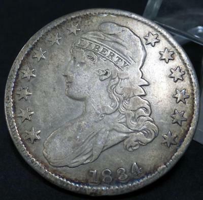 1834 Bust Half Dollar NICE