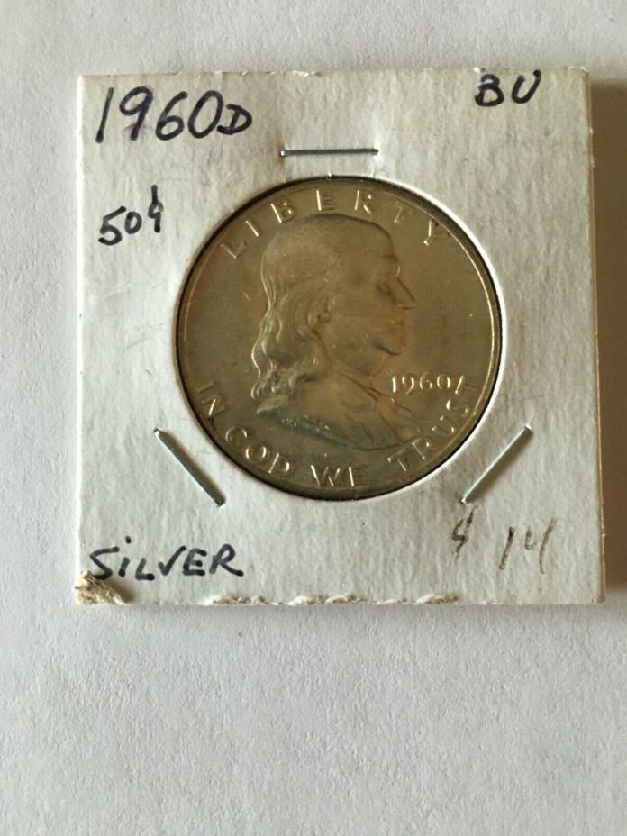 1960 D Franklin Half Dollar - BU Condition