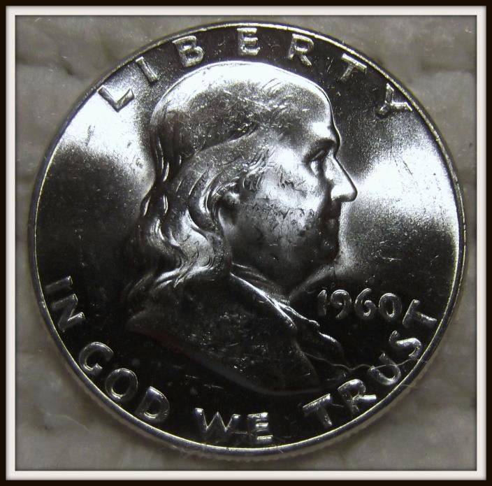 1960 50C Franklin Half Dollar (BU)